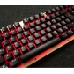 Stock Clearance 104+4 ABS Backlit Keycaps Doubleshot OEM Profile for Mechanical Gaming Keyboard Russian / Korean / French / Spain